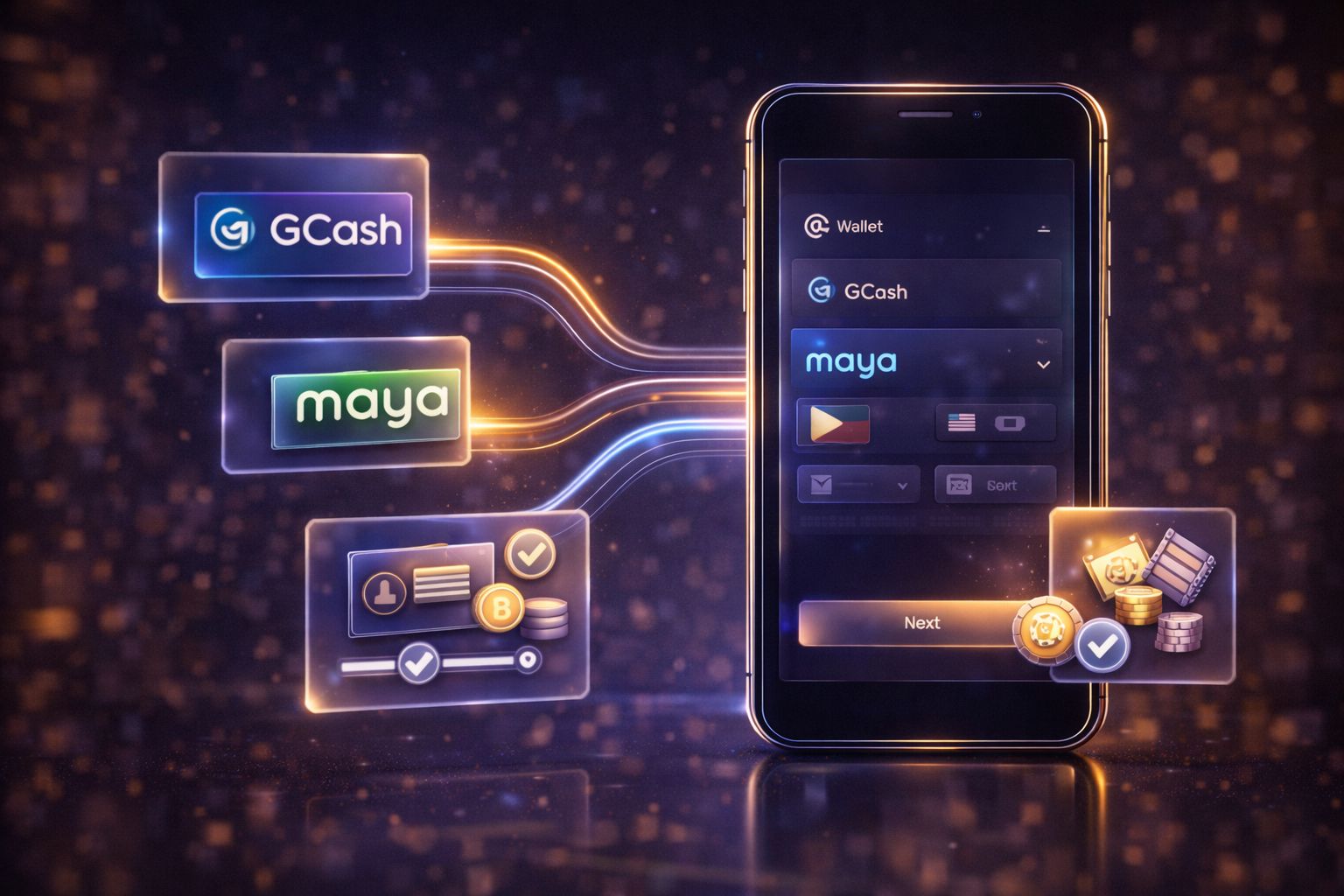 GCash Maya casino payment fit Philippines mobile wallet flow